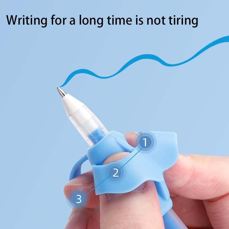 5Pcs Children Writing Pencil Holder Kids Learning Practice Pen Aid Grip Posture Correction Device Child Writing Tools Pencil for Kids Handwriting Aid Correction Tool