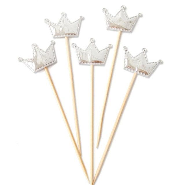 5PCs Love Happy Birthday Cake Toppers Heart Stars And Crown Stars In Various Shapes And Colors Acrylic Cake Topper Happy Birthday Cake Topper Cake Decoration Crown Stars Cupcake Topper Flags For Wedding Kids Birthday Party Supplies Cake Decoration