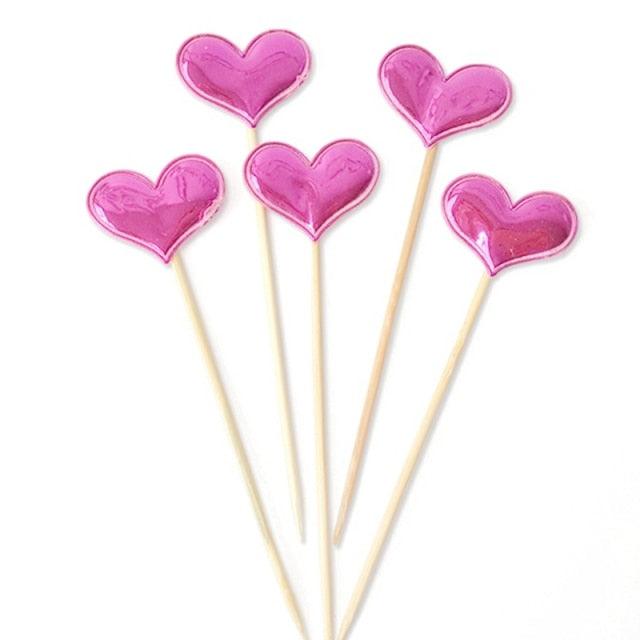 5PCs Love Happy Birthday Cake Toppers Heart Stars And Crown Stars In Various Shapes And Colors Acrylic Cake Topper Happy Birthday Cake Topper Cake Decoration Crown Stars Cupcake Topper Flags For Wedding Kids Birthday Party Supplies Cake Decoration
