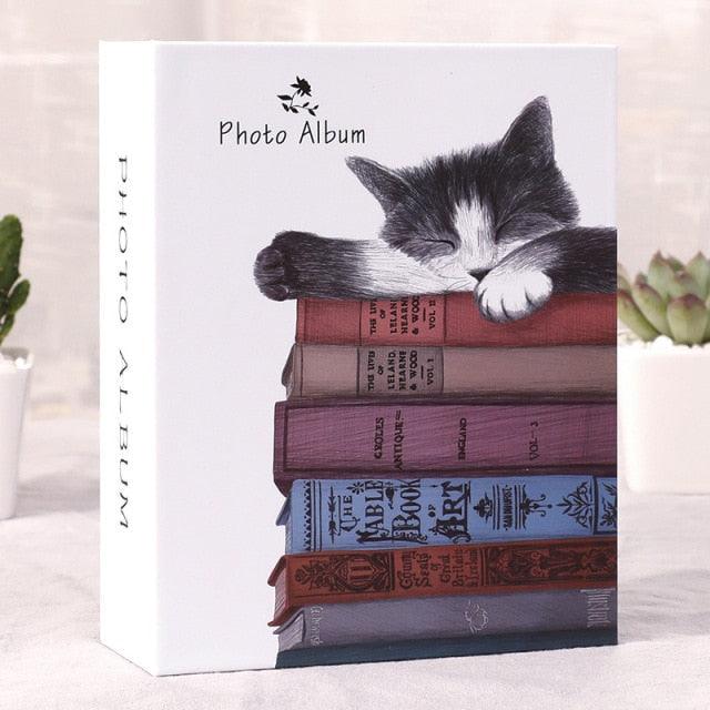 6 Inch Photo Album 100 Pockets Picture Storage Scrapbooking Sticker Case Cartoon Photo Album Book Frame for Children Gift House Decoration DIY Memorable Gifts For Loved Ones