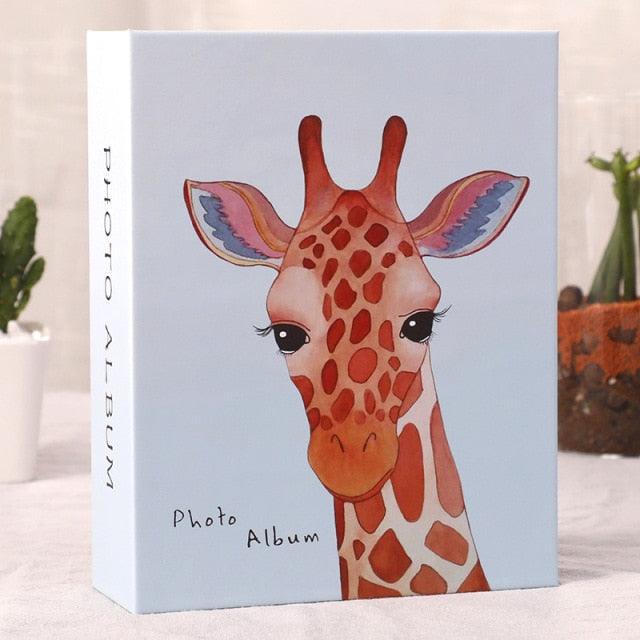 6 Inch Photo Album 100 Pockets Picture Storage Scrapbooking Sticker Case Cartoon Photo Album Book Frame for Children Gift House Decoration DIY Memorable Gifts For Loved Ones