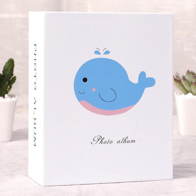6 Inch Photo Album 100 Pockets Picture Storage Scrapbooking Sticker Case Cartoon Photo Album Book Frame for Children Gift House Decoration DIY Memorable Gifts For Loved Ones