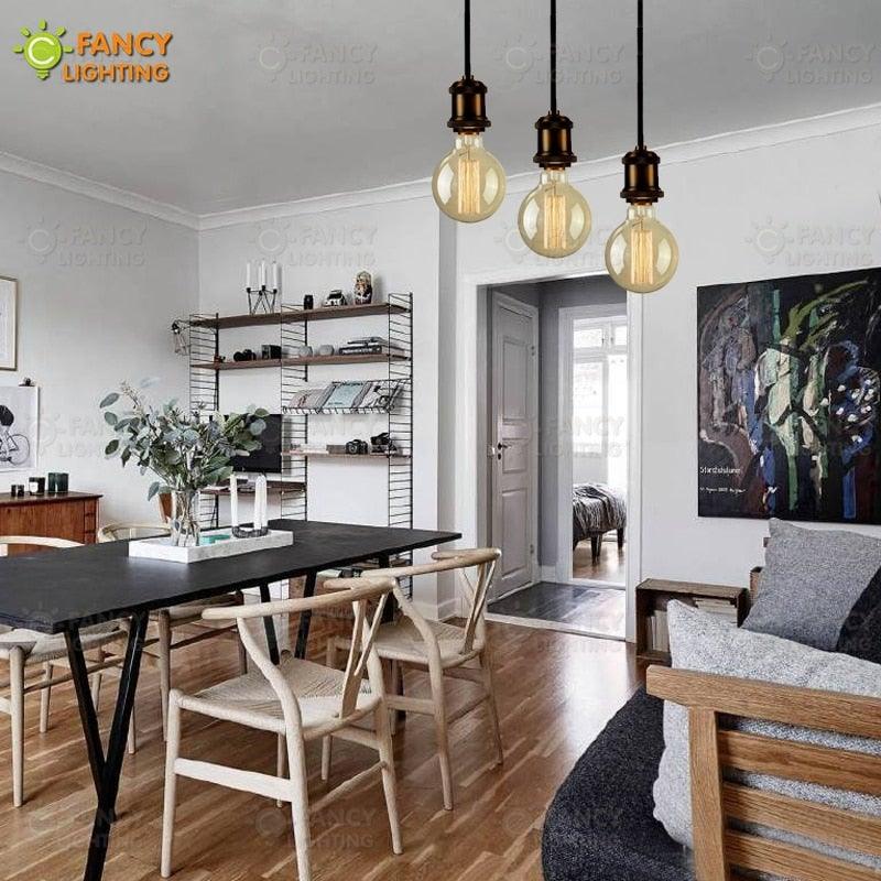 6 pcs/lot Edison Light Bulb Vintage Lamp For Home Bedroom Living Room Decor Vintage Bulbs Antique Style Incandescent Light Bulbs For Chandeliers Wall