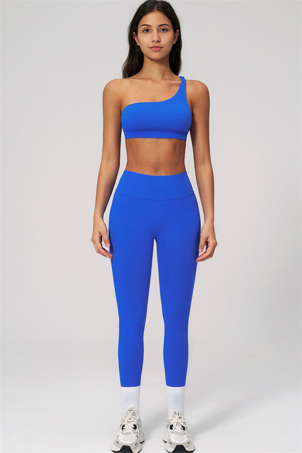 The Empower One-Shoulder Sports Bra Leggings 2-Piece Set