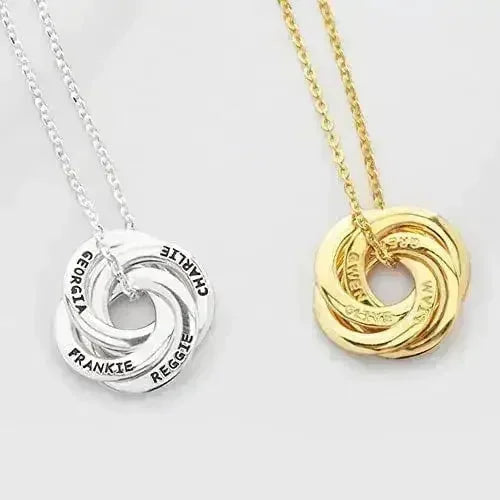 Personalized Mom Jewelry, Kids Names Necklace, Mothers Necklace