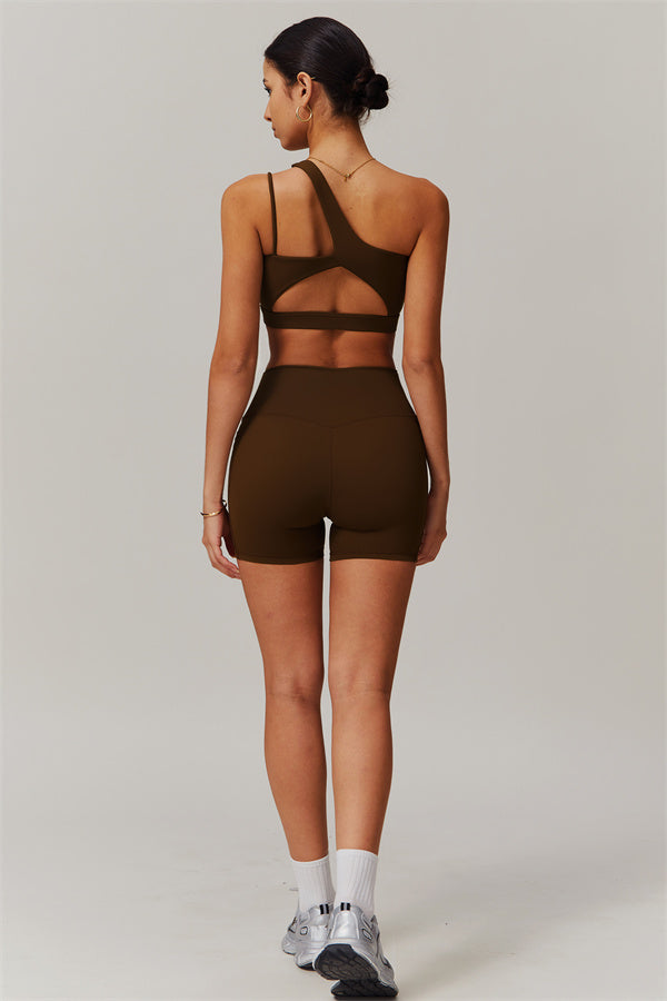 The Blissful Rose Sports Bra Shorts 2-Piece Set