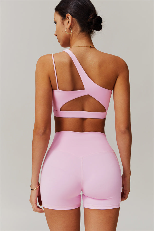 The Blissful Rose Sports Bra Shorts 2-Piece Set