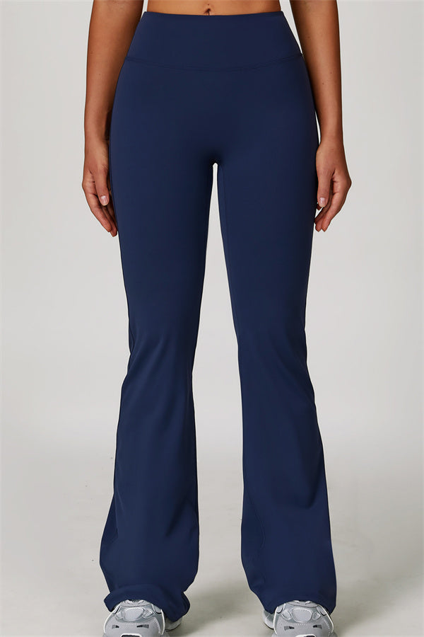 The Surge Halter Crop Top Flared Leggings 2-Piece Set