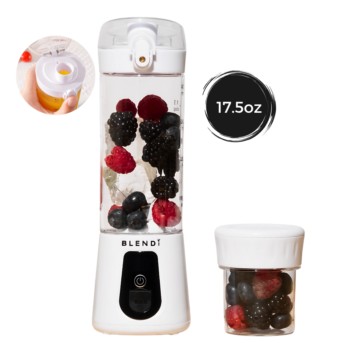 Pro+ Ice Crushing Portable Blender (17oz)