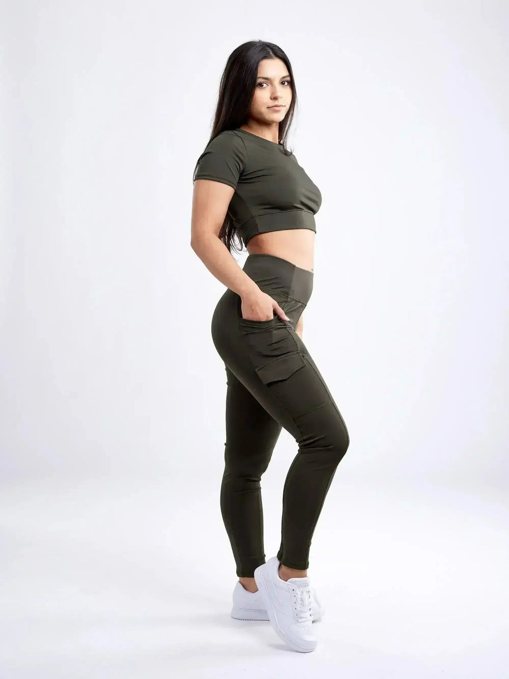 Women's Lightweight Short-Sleeve Crop Top - Workout & Casual