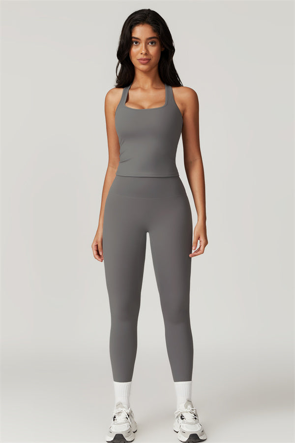 The Dynamic Crop Top Leggings 2-Piece Set