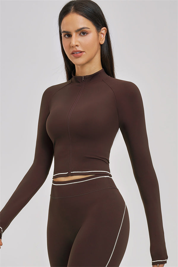 The Unbound Jacket Sports Bra Leggings 3-Piece Set