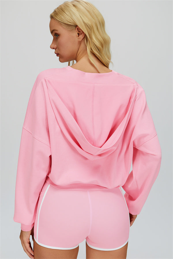 The Whisper V-Neck Hoodie