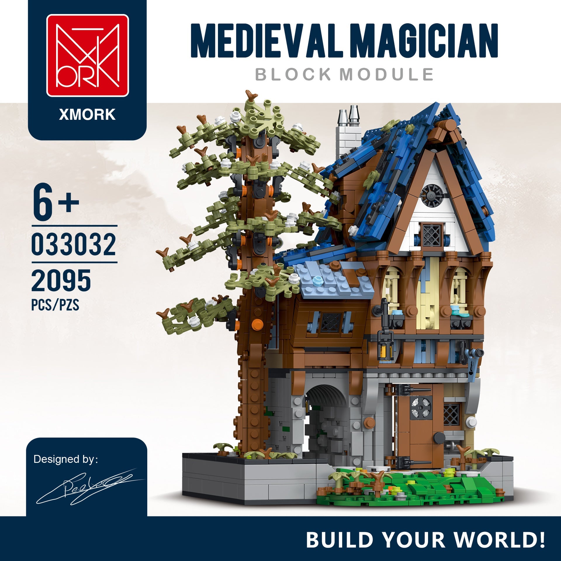 Creative Assembled Building Blocks With Lights