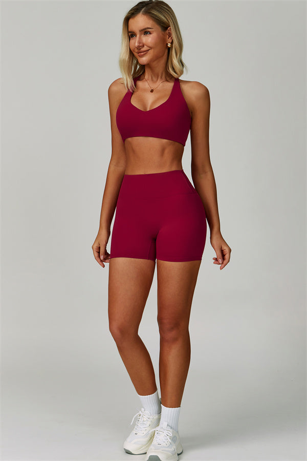 The Seraphine Sports Bra Shorts 2-Piece Set