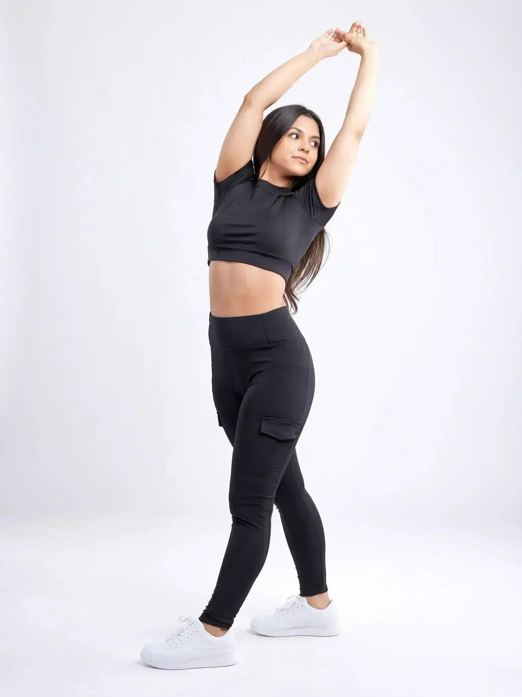 Women's Lightweight Short-Sleeve Crop Top - Workout & Casual