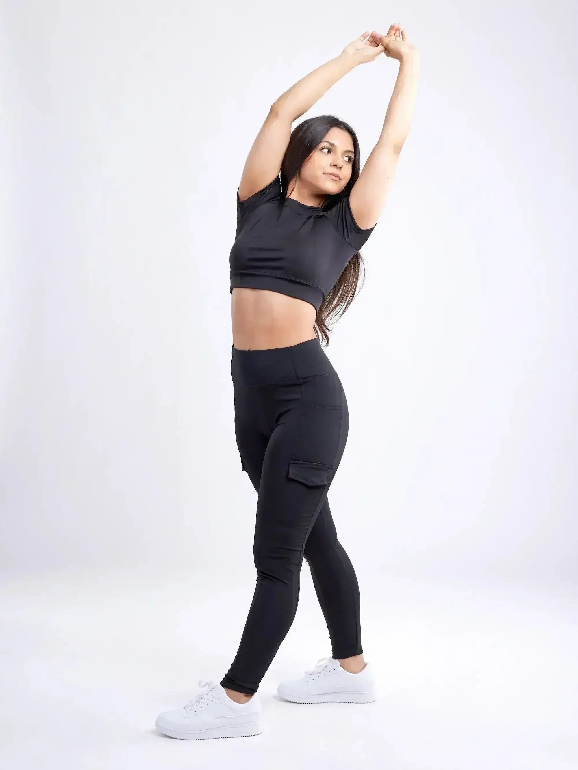 Women's Lightweight Short-Sleeve Crop Top - Workout & Casual