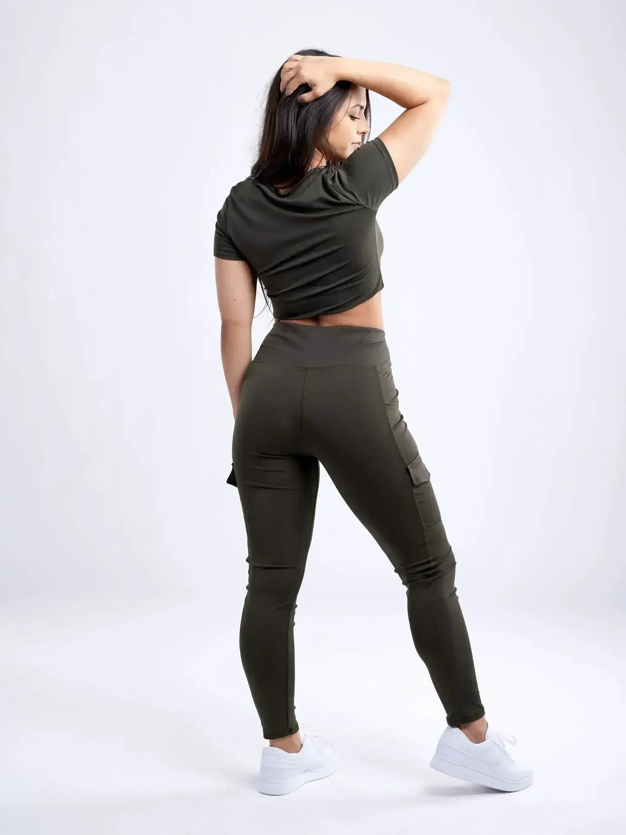 Women's Lightweight Short-Sleeve Crop Top - Workout & Casual