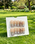 Gradient Ombre Rhinestone Press On Nails