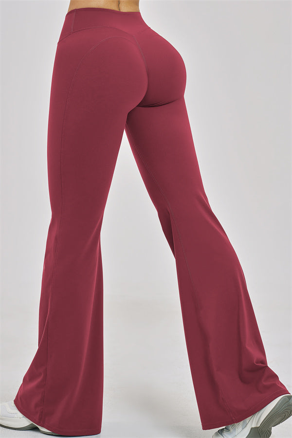 The Zenith Crop Top Flared Leggings 2-Piece Set