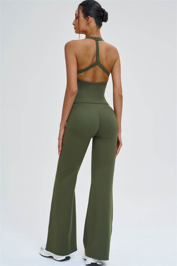 The Slate Y-Back Top