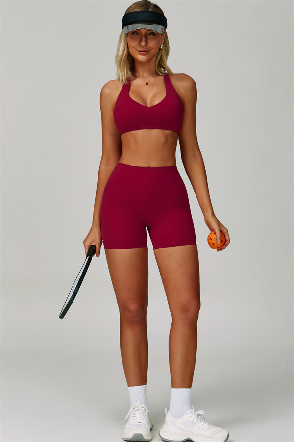 The Seraphine Sports Bra Shorts 2-Piece Set