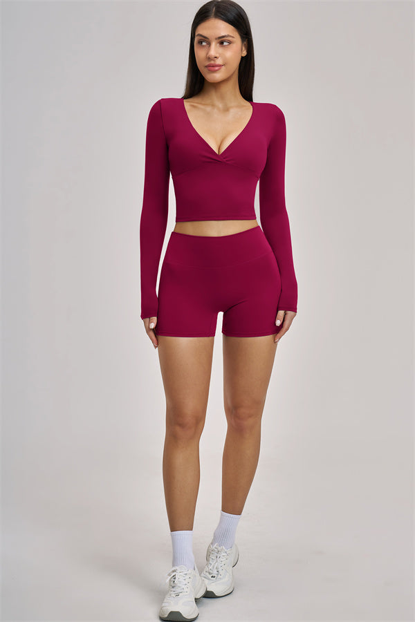 The Swoon Long Sleeve Crop top