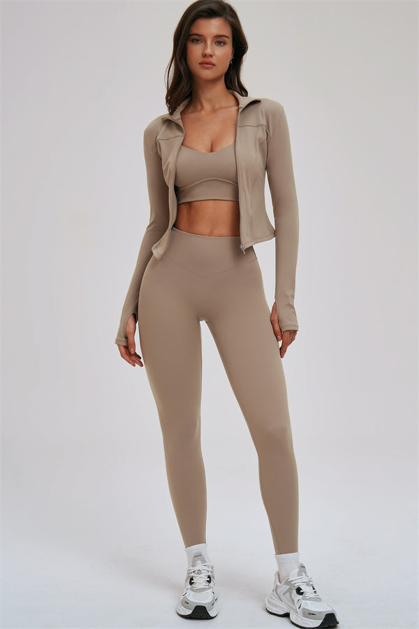 The Kinetic Cross Back Sports Bra