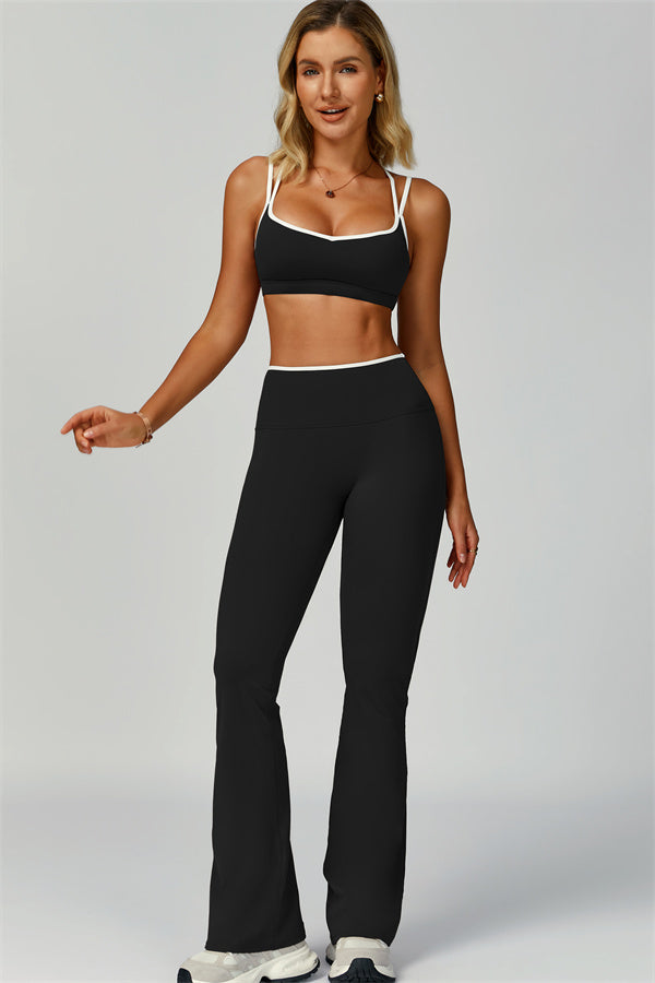 The Quest Sports Bra Flared Leggings 2-Piece Set