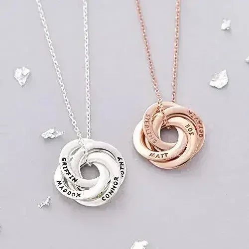 Personalized Mom Jewelry, Kids Names Necklace, Mothers Necklace
