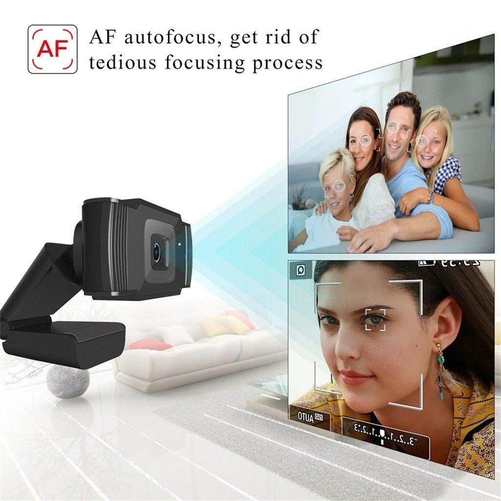 720p HD Webcam with Mic Rotatable PC Desktop Web Camera Cam Mini Computer WebCamera Cam Video Recording Work Video Calling and Recording For Camera Desktop OR Laptop Gaming Conferencing & Working