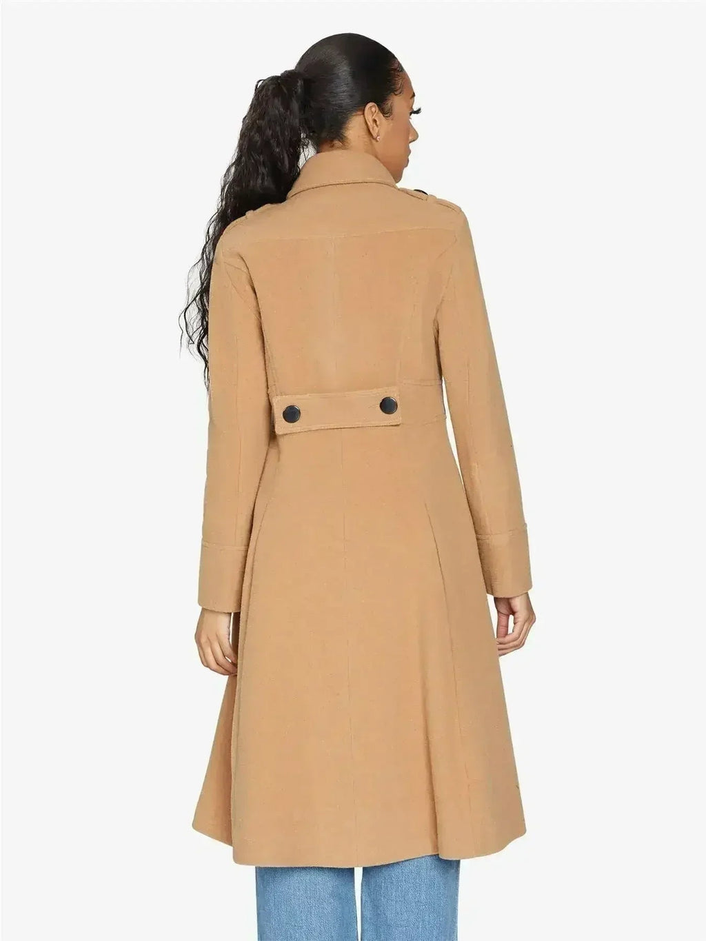 [PRE-ORDER] A-Line Double Breasted Coat