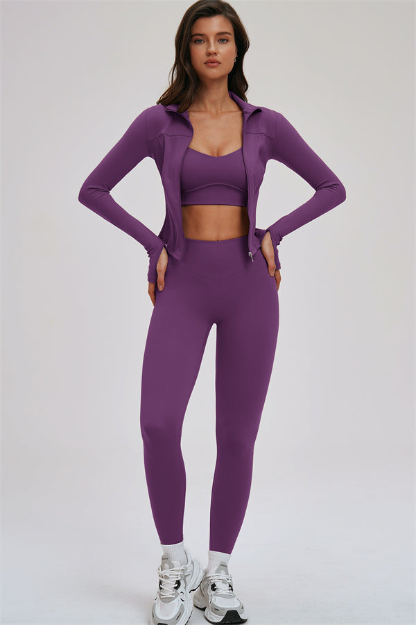 The Kinetic Cross Back Sports Bra