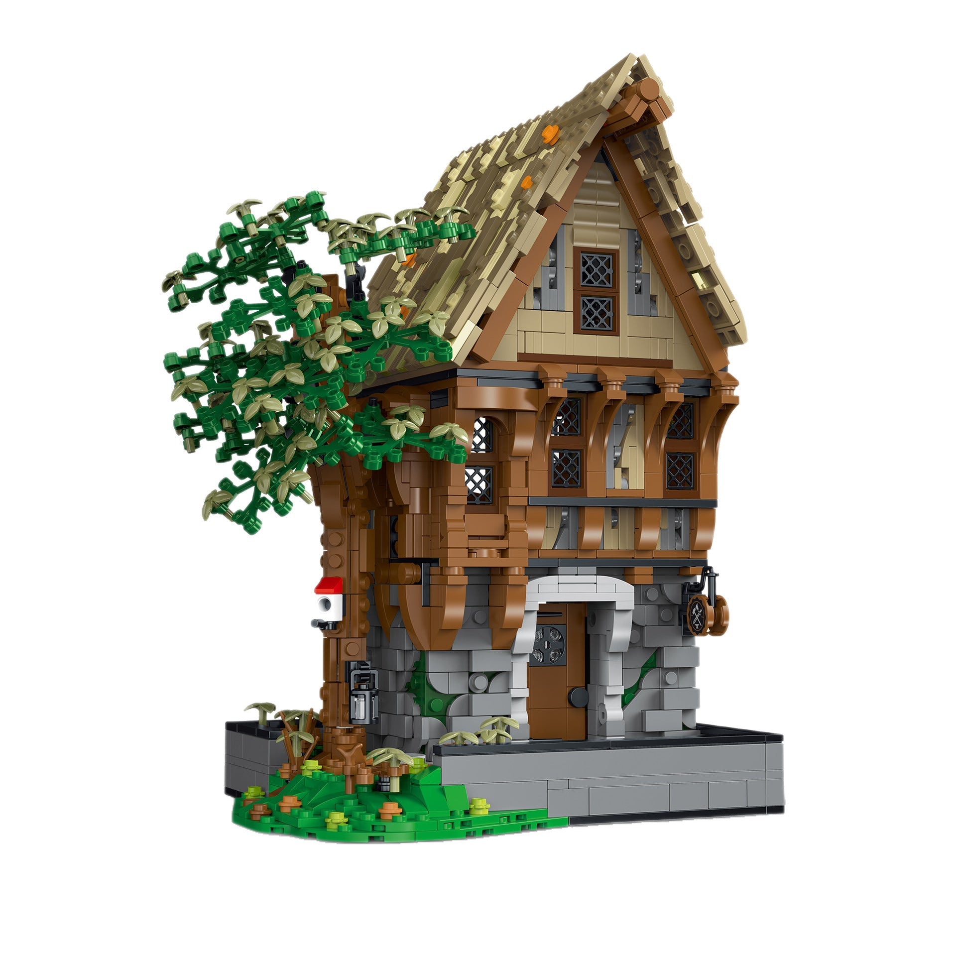 Creative Assembled Building Blocks With Lights