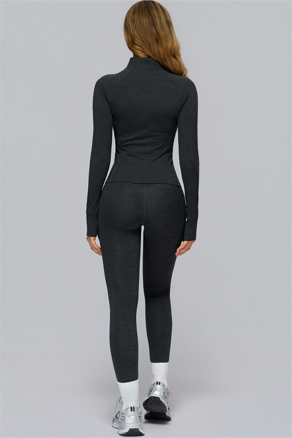 The Radiance Jacket Sports Bra Leggings 3-Piece Set