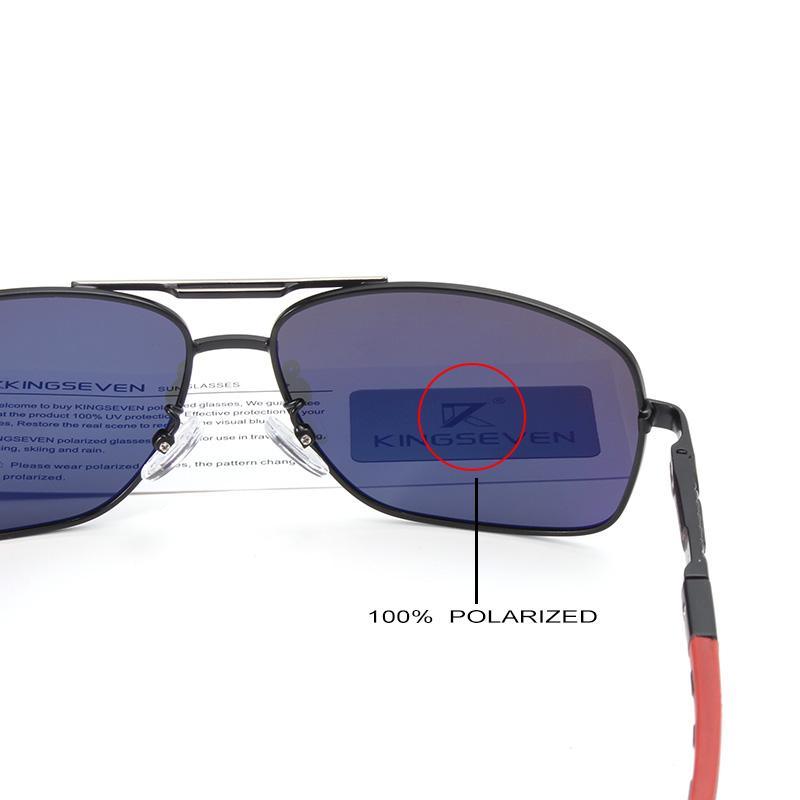 Brand Designer Men's Aluminum Magnesium Sun Glasses Polarized Mirror Lens Male Eyewear Sunglasses For Men