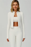 The Burst Jacket Sports Bra Leggings 3-Piece Set