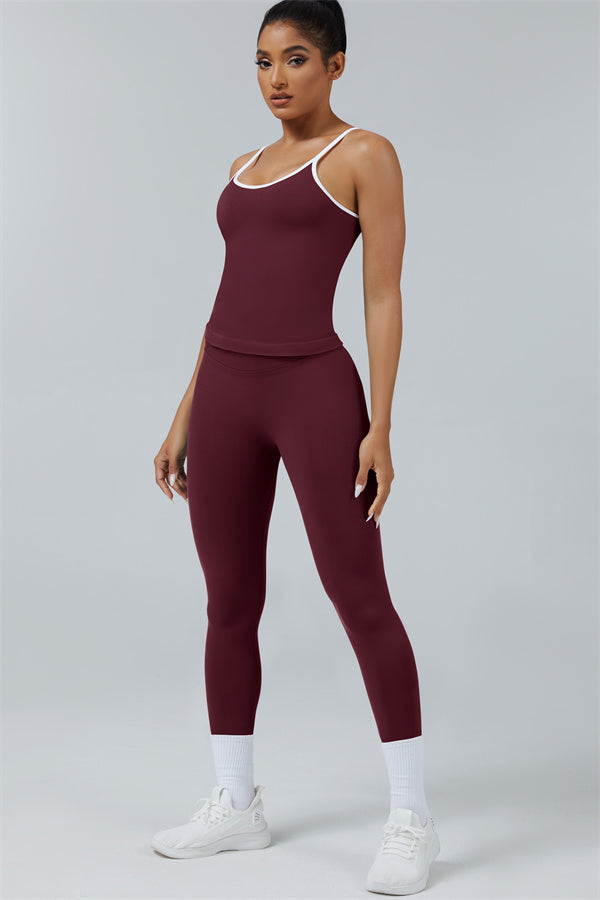The Elevate Crop Top Leggings 2-Piece Set