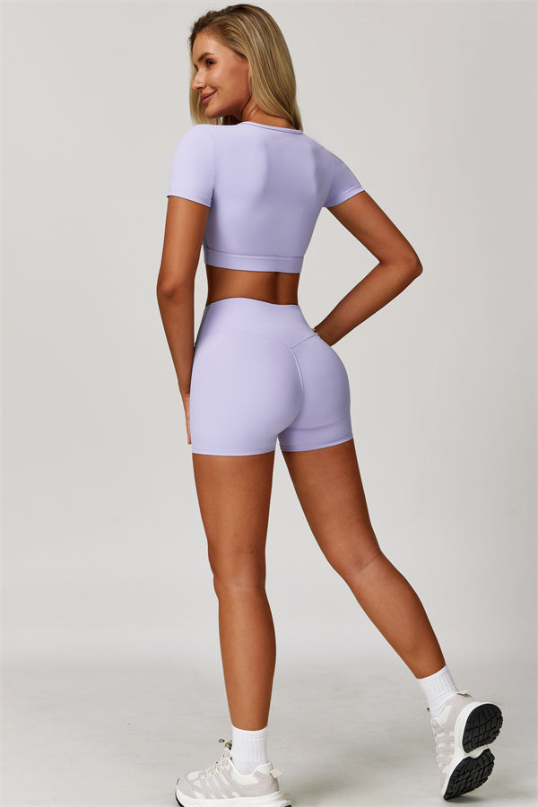 The Lavish Cut-out Crop Top