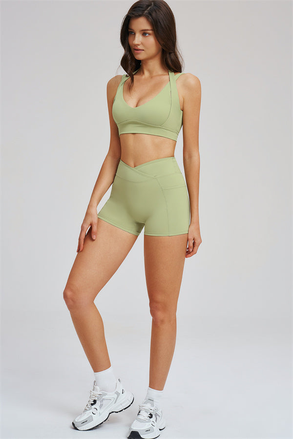 The Sizzle Sports Bra Shorts 2-Piece Set