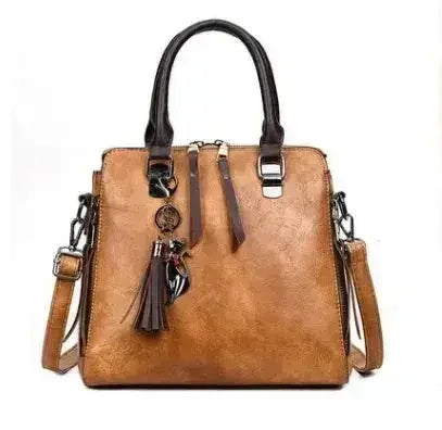 Single Shoulder Solid Color Wild Women's Messenger Bag