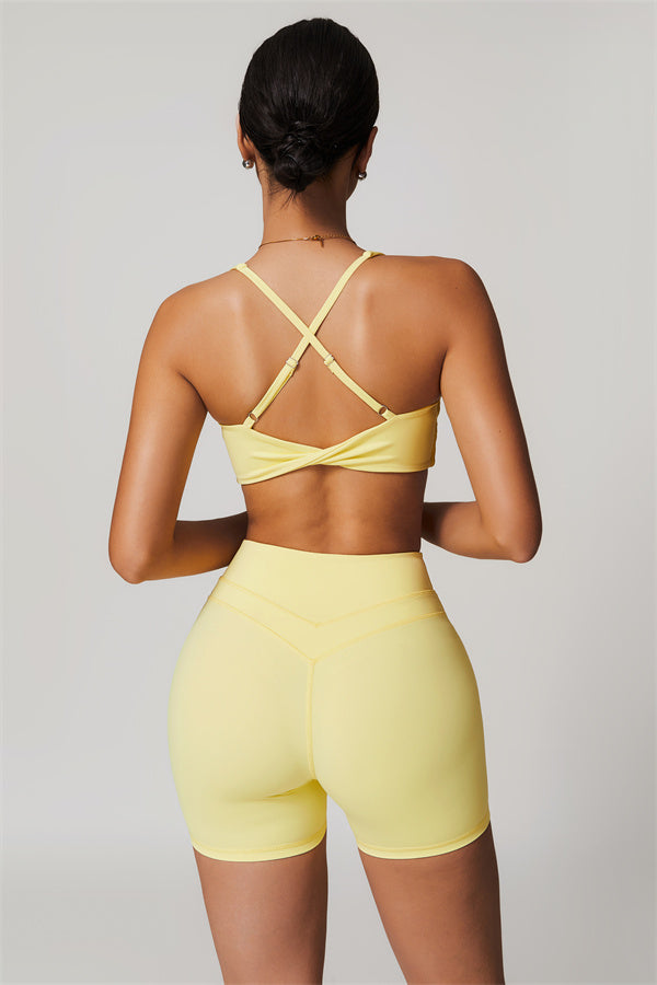 The Enigma Sports Bra Shorts 2-Piece Set