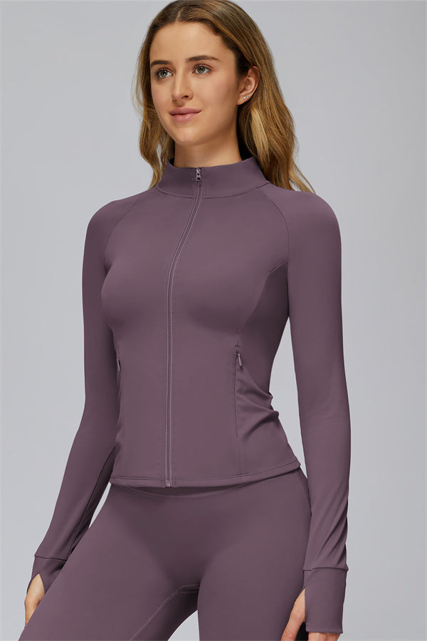 The Radiance Pure Zip Jacket