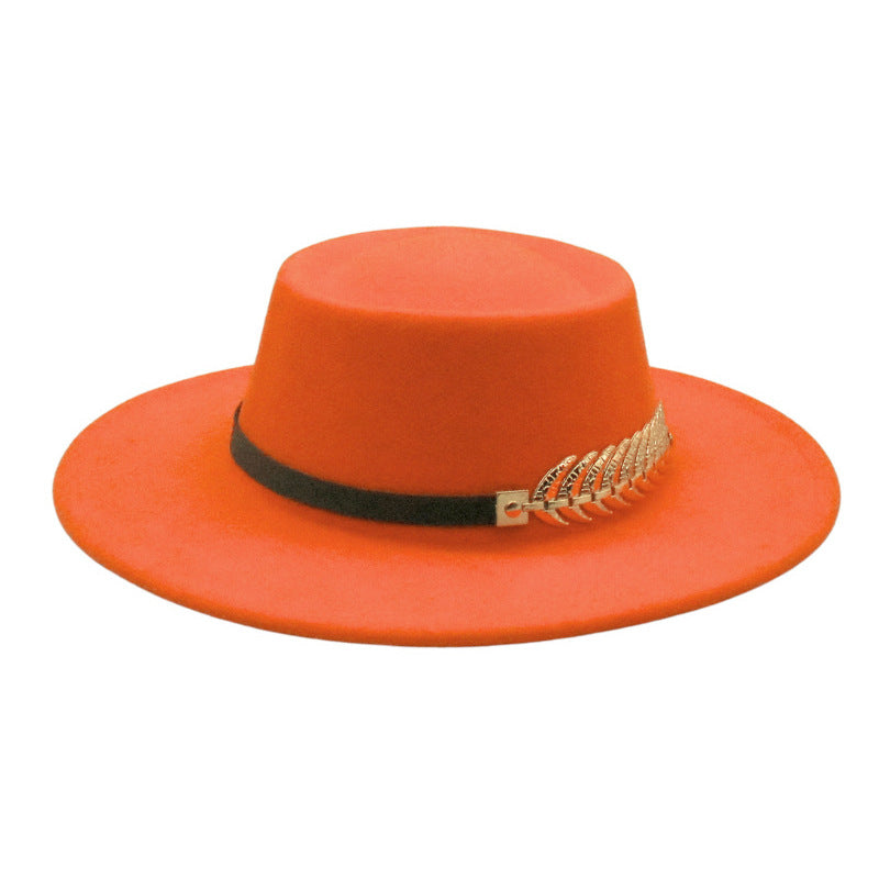 Autumn Winter Women Men  Vintage Fedora Women's Foldable Short Brim  Floppy Hat Gentleman Elegant Warm Hats Lady Party Luxury Caps Classic Summer Beach Sun Hat