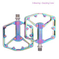 Bicycle Pedal Non-Slip  Bike Pedals Aluminum Alloy Flat Platform Applicable Waterproof Cycling Accessories Bike Pedals Road Bicycle Pedals Cleats Set Clipless Pedals Compatible With Road Bikes