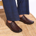 Ravenmark - Brown Slip Ons