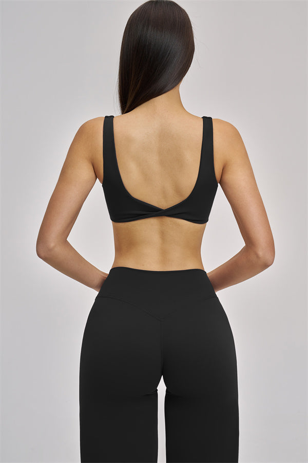 The Swoon Sports Bra Flared Leggings 2-Piece Set