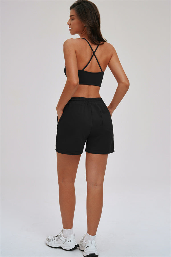 The Kinetic Cross Back Sports Bra