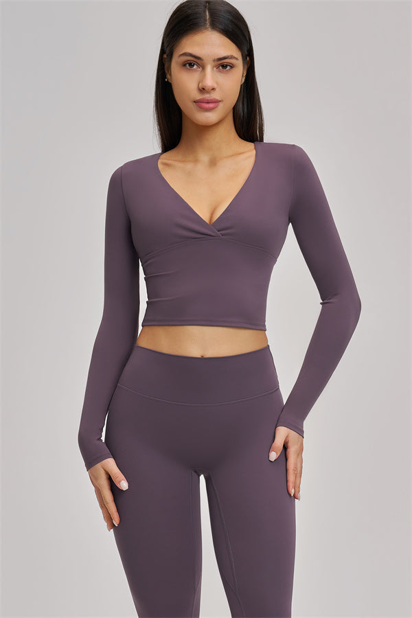 The Swoon Long Sleeve Crop top