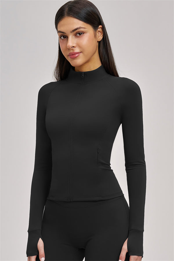 The Swoon Jacket Sports Bra Shorts 3-Piece Set